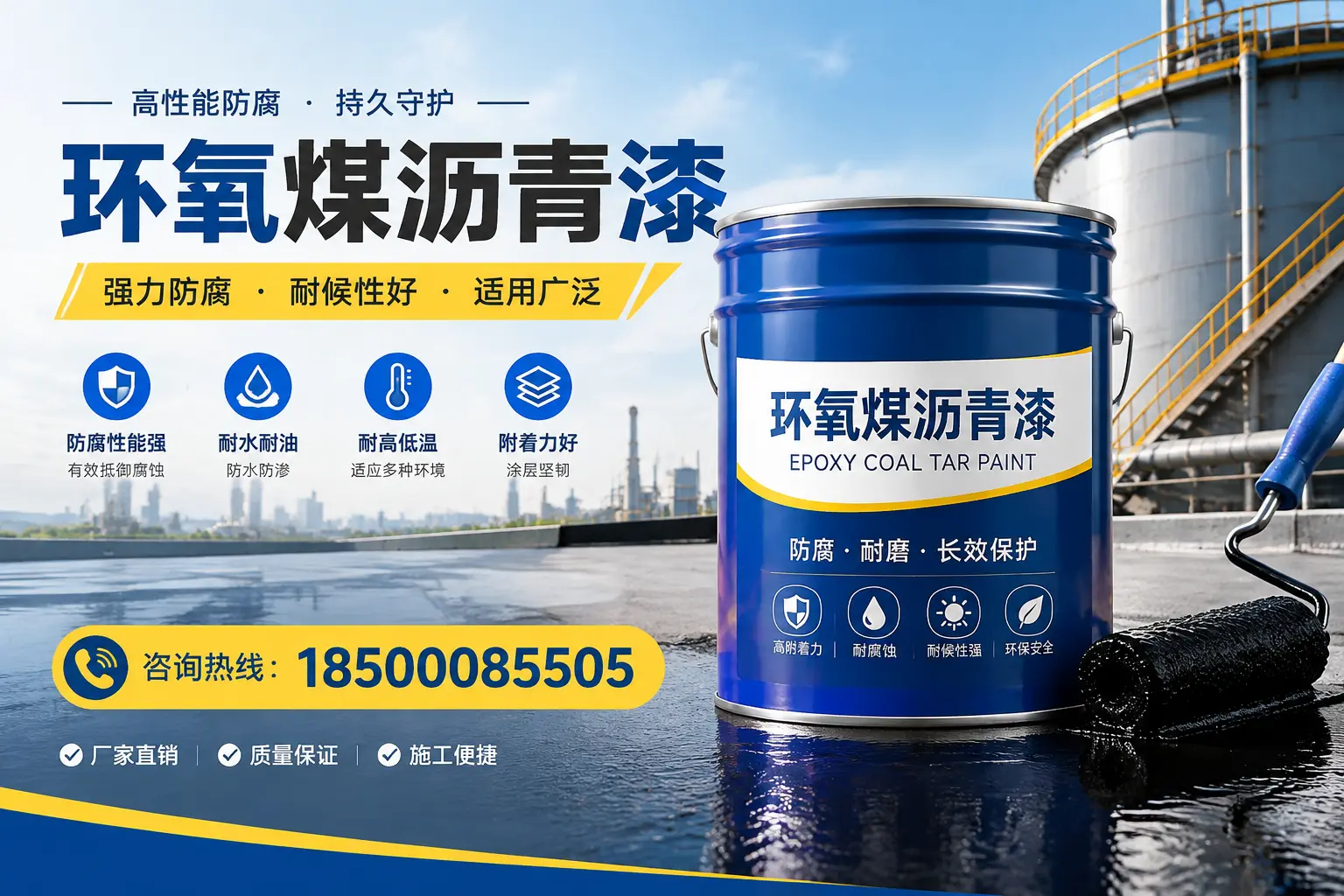 环氧煤沥青漆的储存与运输注意事项,屯昌企业须知